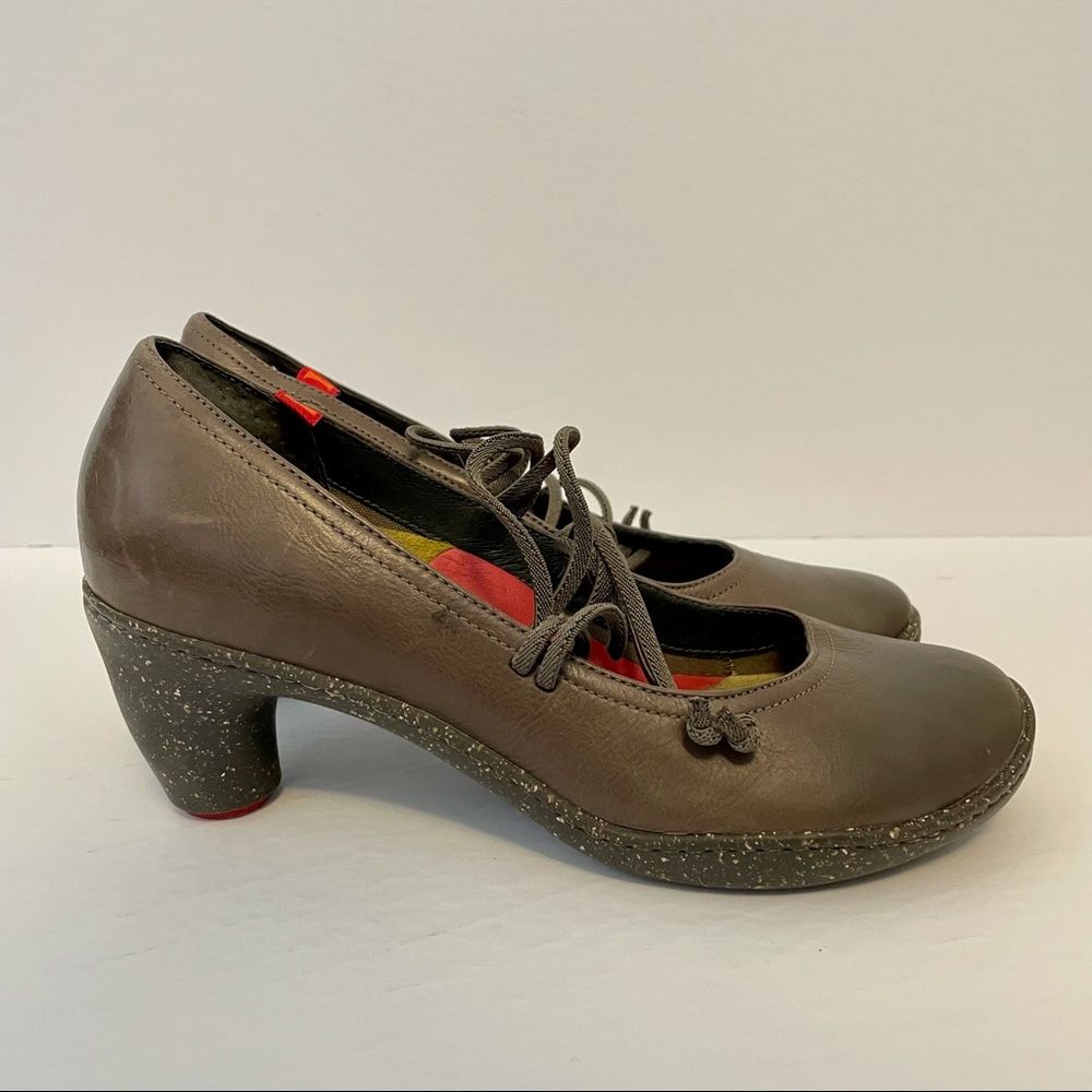 Camper high heel shoes with rubber sole
